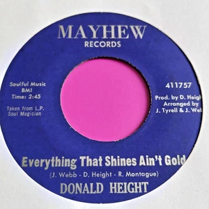 Donald Height   -  Everything That Shines Ain't Gold   -  Mayhew   -  70's Soul - Picture 1 of 2
