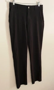 Adidas Mens Black Lightweight Golfing Dress Pants - Picture 1 of 13