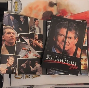 Vince McMahon WWE Wrestling 2 Disc Limited Edition Collectors Edition DVD Set - Afbeelding 1 van 10