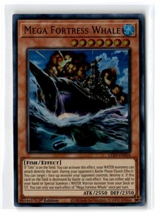 2022 Legendary Duelist: Duels From the Deep Mega Fortress Whale #LED9-EN016 - Picture 1 of 2