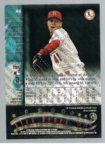 1997 Topps Stadium Club Members Only Alan Benes #86 Cardinals - Picture 1 of 1