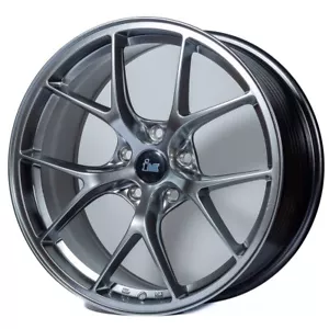 iMotion FF-C 18x8.5 ET38 5x114.3 Hyper Black FFC-1885-5114-38-HB *SET OF 4* - Picture 1 of 6