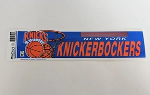 Vintage New York Knicks Basketball Autoaufkleber NBA Knickerbockers NOS NYC - Bild 1 von 4