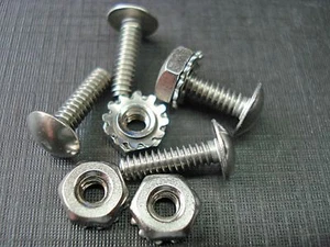 25 pcs rivet screws 6-32 x 1/2" stainless steel fits Lund Alumacraft Duracraft - Bild 1 von 2
