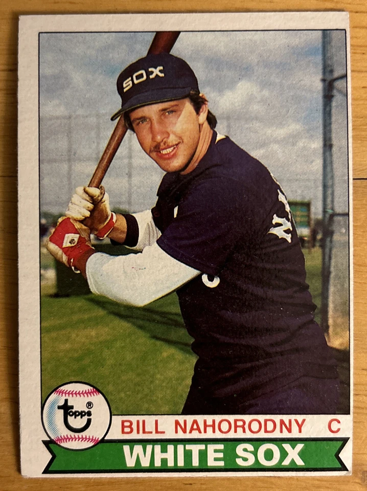 1979 Topps Bill Nahorodny Baseball Card #169 White Sox Catcher Low-Grade - Image 1 of 2