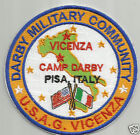 Us Army Post Patch, Darby Military Community, Usag Vicenza, Pisa, Italyy