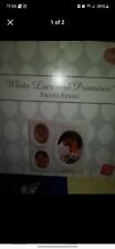 Russ Berrie White Lace And Promises  Wedding Photo Frame #15959
