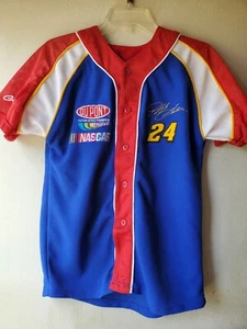 Vintage Jeff Gordon Baseball Trikot Shirt Jugend Große 16-18 Top Zustand - Bild 1 von 6