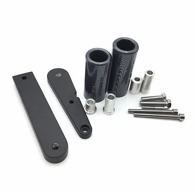 Cuadro deslizante de fibra de carbono para Kawasaki Ninja 650 Ex650 650R 2009 2010 2011 Foto 1 de 4