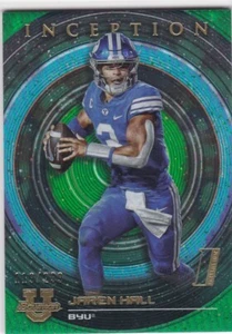 2022-23 Bowman U Inception #70 Jaren Hall GREEN R/C MINNESOTA VIKINGS #119/299 - Picture 1 of 2