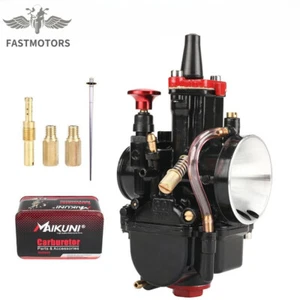 ATV Motorcycle PWK 30 Carburetor Power Jet 30mm For Dirt Pit Bike 150cc-250cc - Picture 1 of 8