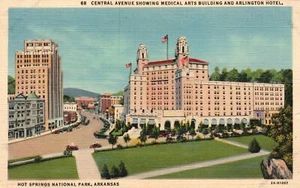 Postal Central Avenue Medical Arts Building y Arlington Hotel Hot Springs Ark. - Imagen 1 de 2