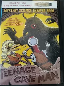 Teenage Cave Man DVD 2016 Mystery Science Theater 3000 - Picture 1 of 2