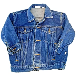 Vintage Esprit Girls XS 4-5 Mini Denim Jean Jacket 90s - Picture 1 of 6