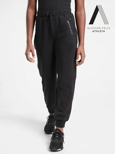 NWT Athleta Girl Defy Expectations Jogger, BLACK SIZE S/7 #982194 Y0723H - Picture 1 of 7