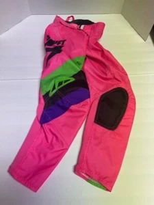 Shift Whit3 Label Youth Off-Road Dirt Bike Hot Pink Motorcycle Pants Size 24 - Bild 1 von 12