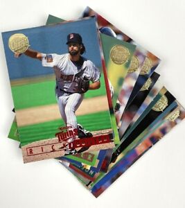 1995 Fleer Ultra Gold Medallion Card Lot MLB Baseball Bundle 18 Parallel Cards 