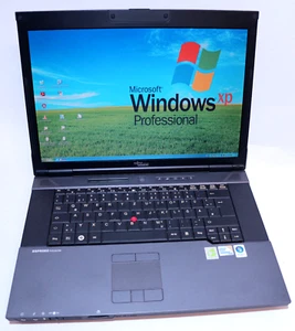 Windows XP Retro Laptop Siemens Esprimo X9510 Intel 120 GB SSD 2GB RS232 COM Win - Bild 1 von 24