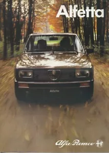 BROCHURE DEPLIANT ALFA ROMEO ALFETTA PROSPEKT (P25) - Foto 1 di 1
