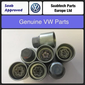 Genuine VW Locking Wheel Security Bolt Nut Removal Key Code 522 / B - Picture 1 of 3