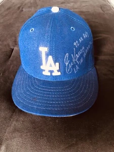 Eric Karros 1990's Signed Los Angeles Dodgers Cap Hat - Picture 1 of 7