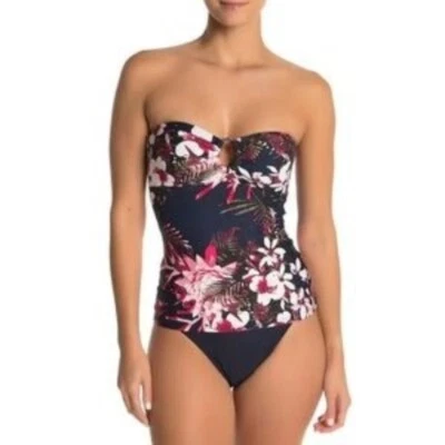 Nuevo con etiquetas Tommy Hilfiger S Orquídea Sin Tirantes Tankini Top 111316 Foto 1 de 3