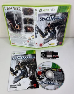 Warhammer 40K Space Marine XBOX 360 Game CIB Manual Complete PAL 40,000 - Picture 1 of 8
