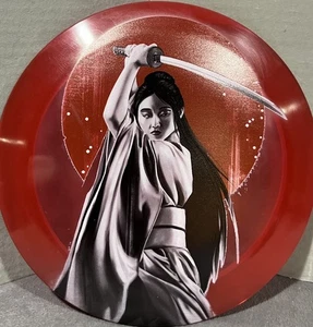 Samurai Red Katana Innova Champion F2 Distance Driver 172g Art Disc Golf Custom - Bild 1 von 5