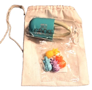 Silicone Straw Carry Case Portable Silligoose Drink Markers Ellens Be Kind Box - Picture 1 of 6