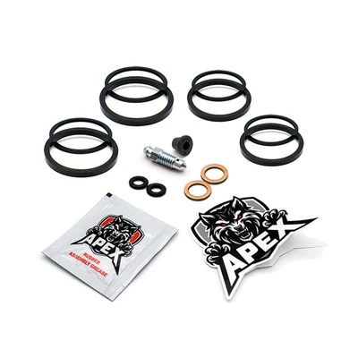Brake Caliper Seal XV1600 AS Road Star MM Limited 2000 Rear Yamaha Parts Kit Set - Image 1 of 4