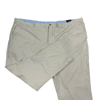 Polo Ralph Lauren Stretch Classic Fit Chino Pants Men's 58X32 Twill Stone Gray - Image 1 of 4