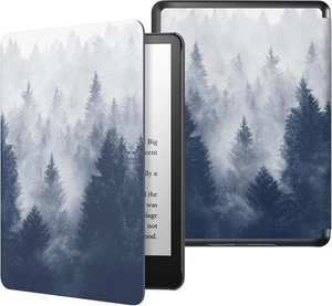 MoKo Case for Kindle Paperwhite 11th Gen 6.8" – Gray Forest, Auto Wake/Sleep - Picture 1 of 8
