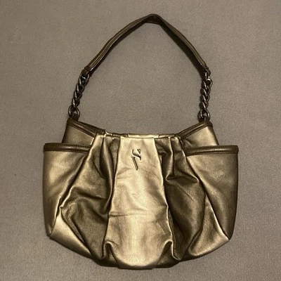 Cute Y2K Grey and Black Women’s Vera Wang Handbag - Image 1 of 4