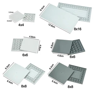 ☀️New 4x4 6x6 8x8 8x16 Smooth Compatible with Lego Tiles Flat Pieces Pick Yours - Picture 1 of 42