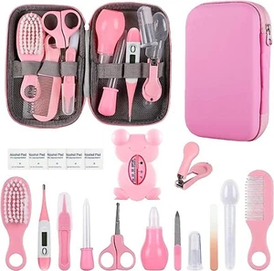 Tommee Tippee Baby Healthcare and Grooming Kit, Essential Newborn Care on pink - Picture 1 of 4