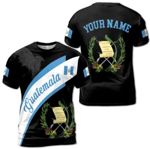 Personalized Guatemala Shirt - Guatemala Jersey - Guatemalan Pride T-Shirt Men - Picture 1 of 2