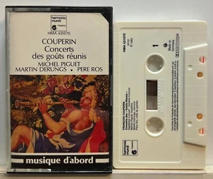 Couperin : Concerts Des Gouts Reunis (Cassette Tape 1982 HM) *Rare* *Very Good* - Picture 1 of 2