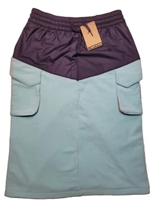 Nike Girl's Sportswear Big Kids' Long Fleece Skirt Teal/Navy Warm Sz Large $75 - Picture 1 of 12
