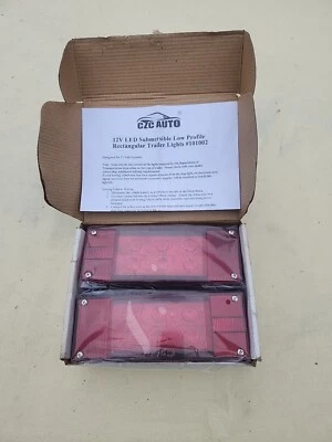 Luces de remolque sumergibles LED de bajo perfil de 12 V Foto 1 de 2