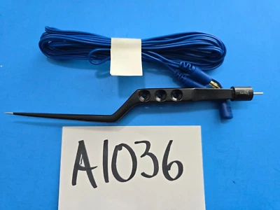 Pinzas bipolares bayoneta quirúrgica tortuga Yasargil 8,5" antiadherentes negras con cordón Foto 1 de 4