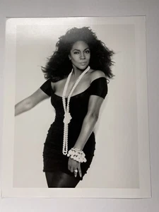 Mary Wilson Foto The Supremes Original Schwarz-Weiß Promotion Anfang 1990er - Bild 1 von 12