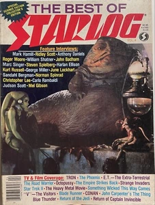 Vintage The Best Of Starlog 4 1983 Magazine Star Wars Return Of The Jedi NICE - Picture 1 of 2