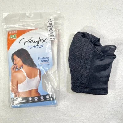 NWT Playtex Women's 38B 18 Hour Posture Boost Front Close Wireless Bra E525 - Image 1 of 4