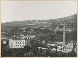 Pierre Sayve à St-Étienne. Usine Gilet au Creux (St-Chamond). Tirage au charbon. - Imagen 1 de 3