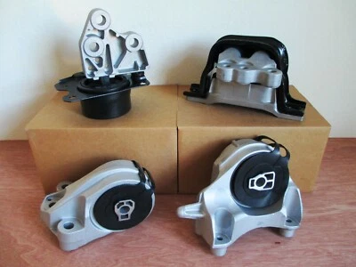 JUEGO DE 4 SOPORTES DE MOTOR Y TRANSMISIÓN PARA: 2010-2017 GMC TERRENO (2,4 L, L4, A/T) Foto 1 de 4