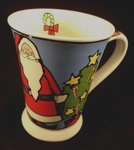 Ursula's Dodge Christmas Signature Coffee Cup Mug Santa Candy Cane Tree - Picture 1 of 6