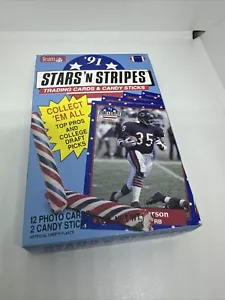 1991 Fleer Football Stars 'n and Stripes Card Sealed Pack - Picture 1 of 5