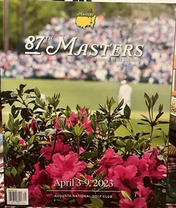 87 th MASTERS Tournament Journal Magazine AUGUSTA NATIONAL GOLF CLUB 2023 - Picture 1 of 2