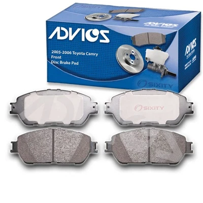 Комплект передних дисковых тормозных колодок ADVICS для Toyota Camry 3,0 л V6 - dw 2005-2006 годов выпуска - Изображение 1 из 4