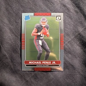 2024 Donruss Optic Michael Penix Jr. Rated Rookie 2014 Retro Series #9 RC Falcon - Picture 1 of 2